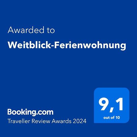 Weitblick-Ferienwohnung 아이제나흐 외부 사진